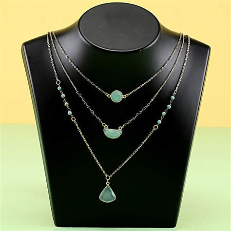 Buy Send Three Layered Necklace Online Fnp