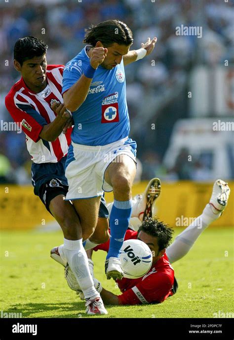 Cruz Azul S Soccer Player Francisco Fonseca Kikin Front Control The