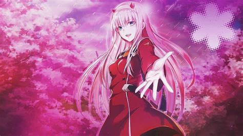 Anime Aesthetics Zero Two Hd Wallpaper Pxfuel