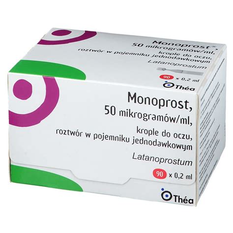 MONOPROST 50 Mikrogramm Ml Augentr In Einzeldosen 90x0 2 Ml Mit Dem E