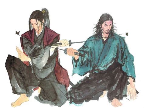 Sasaki Kojiro Vs Miyamoto Musashi Boichi Manga Manga Artist Good