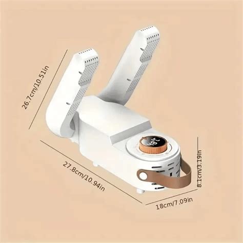 1 Pieza Secador De Zapatos Inteligente Con Control De Temperatura