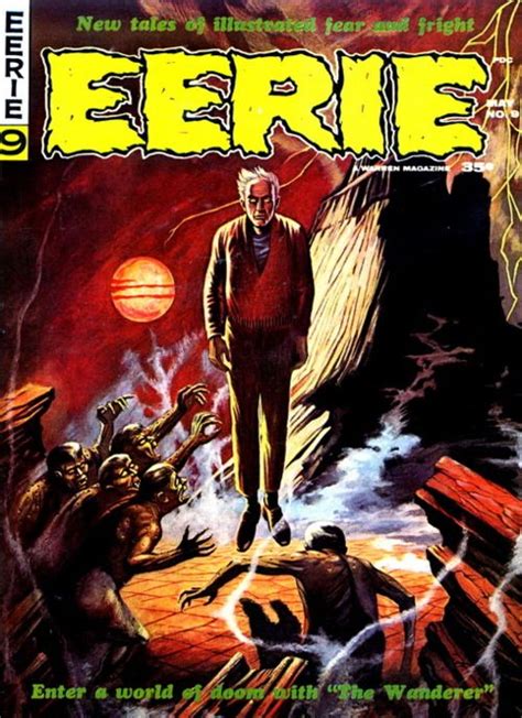 Dan Adkins Art Eerie No 9 1967 Cover Art By Dan Adkins Horror