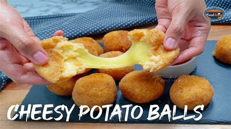 Cheesy Potato Balls Youtube