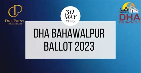 Get Ready For DHA Bahawalpur Ballot 2023 Registration Guidelines One