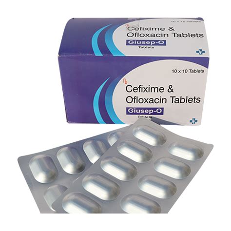 Giusep O Cefixime And Ofloxacin Tablet For Clinical Hospital