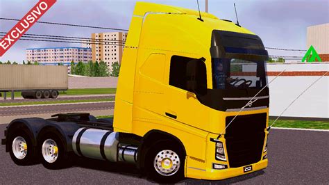 Skin Volvo FH Amarelo na Caçamba QUALIFICADO EXCLUSIVO Skins Games