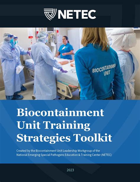 Get The Biocontainment Unit Training Strategies Toolkit Netec