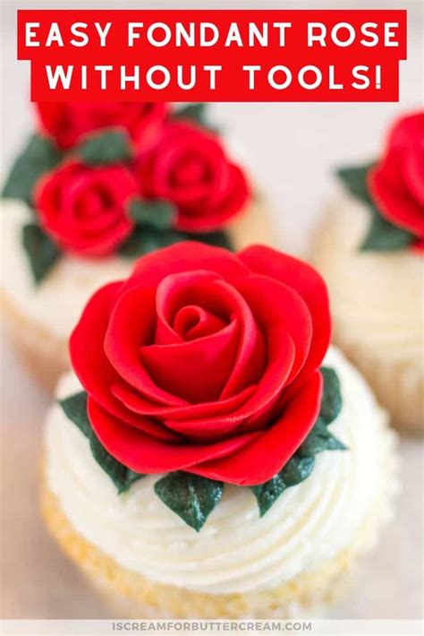 How To Make Fondant Flowers Without Cutters