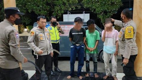 Hendak Tawuran Dan Bawa Celurit Tiga Remaja Tak Berkutik Saat