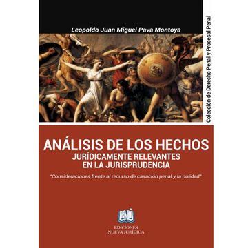 Libro Analisis De Los Hechos Jur Dicamente Relevantes En La