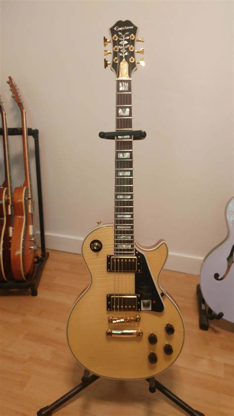 Limited Edition Les Paul Custom Th Anniversary Epiphone Audiofanzine