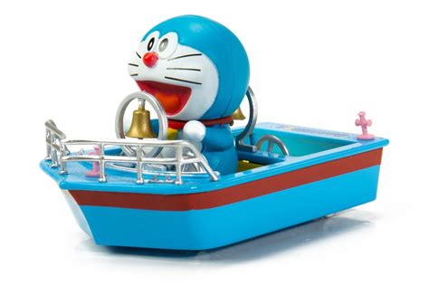 Tiny City Doraemon Ding Dong Boat With Figure Tiny 微影