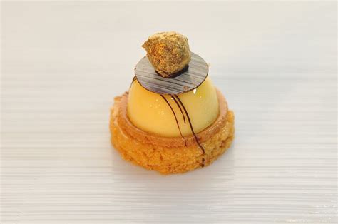 Lemon Tart On A Sable With A Praline License Image 11043707 Image Professionals