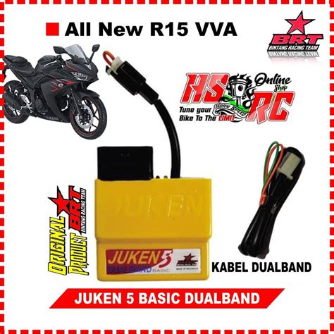 Jual ECU BRT JUKEN 5 Basic DUAL BAND YAMAHA R15 V3 VVA All New VIXION