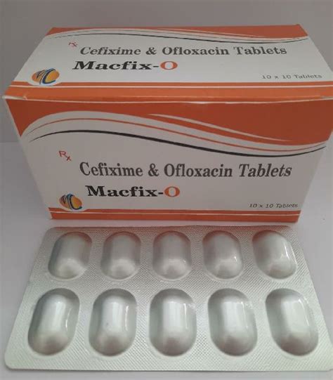 CEFIXIME200MG OFLOXACIN 200 MG TABLETS For Clinic Hospital Packaging