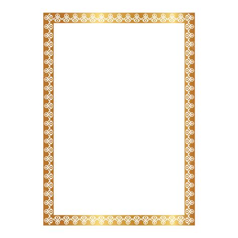 Golden Border Design Vector Hd Images Golden Royal Border Design 7168