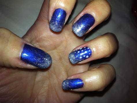 Brush Up And Polish Up Cnd Shellac Nail Art Glitter Fade And Shellac Layering