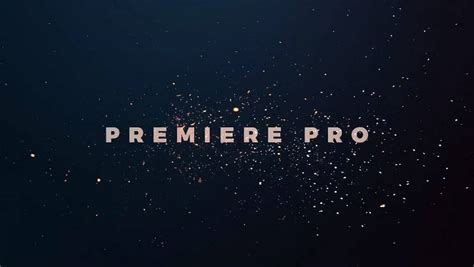 Adobe Premiere Title Template Free - PRINTABLE TEMPLATES