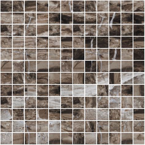 Dark Brown Mosaic 2 5x2 5 Collection Glam Marble By Rak Ceramics