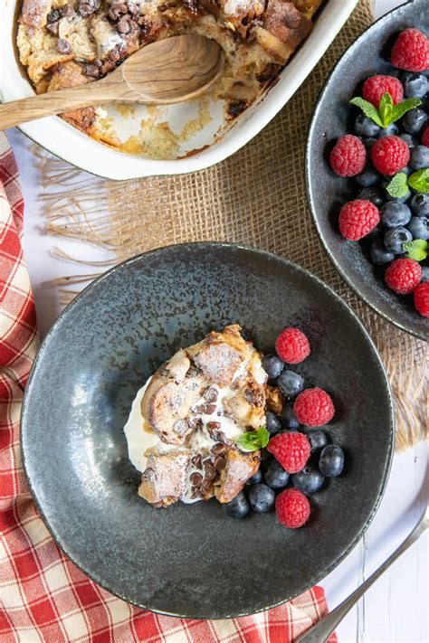 Hot Cross Bun Bread Butter Pudding Helen S Fuss Free Flavours
