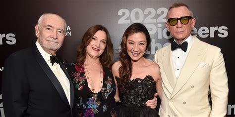 Daniel Craig & Michelle Yeoh Honor ‘James Bond’ Producers Barbara ...