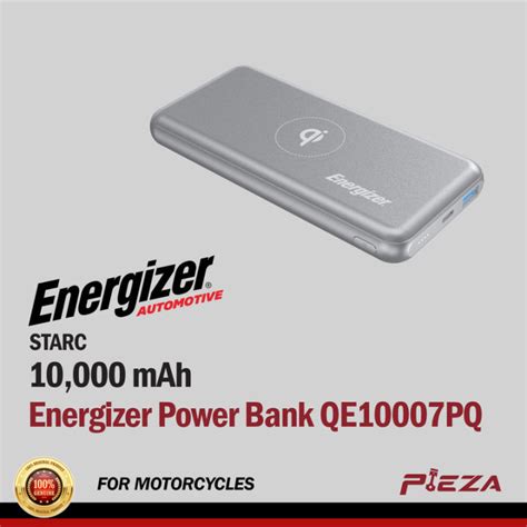 STARC Energizer Powerbank QE10007PQ (10,000 mAh) | Lazada PH