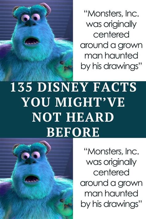 135 Disney Facts You Mightve Not Heard Before Disney Facts Walt