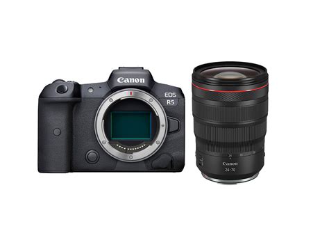 Canon EOS R5 Mirrorless Camera With RF 24 70mm F 2 8 L IS USM Lens