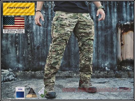 Specwarfare Airsoft Emerson Gear G Tactical Combat Pants Multicam Black