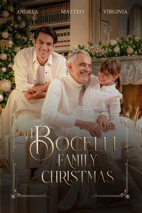 Andrea Bocelli: A Bocelli Family Christmas (2022) - Posters — The Movie ...