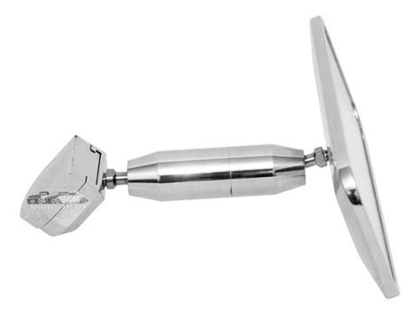 Espelho Interno Retangular Billet ORIGINAL HOT ROD l PEÇA DE CARROS ANTIGOS