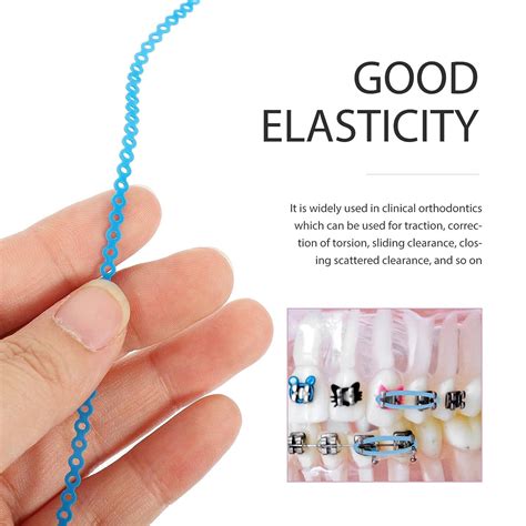 Orthodontic Braces Rubber Bands Power Chains Elastic Chains Flex