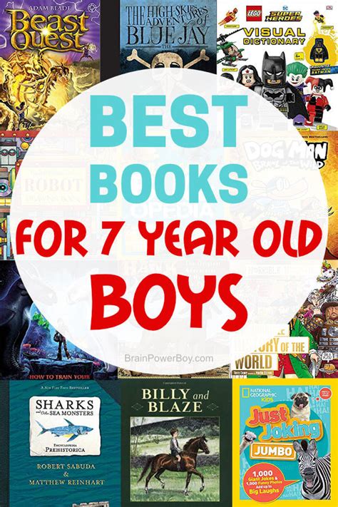 Best Books for 7 Year Old Boys - Incredible Titles He Shouldn't Miss