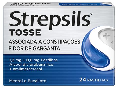 Para Que Serve A Pastilha Strepsils - Pastilhas Strepsils Tosse 24un | Auchan
