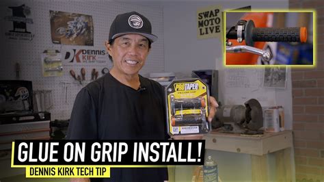 Secrets To Properly Glue On Motorcycle Grips Dennis Kirk Tech Tip