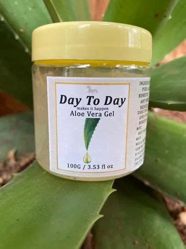 Natural Day To Day Aloe Vera Gel Fuel Type Semi Solid Packaging Size