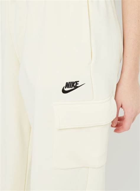 Nike W Nsw Club Flc Mr Pant Cargo Wit Kleding Chez Sarenza 628139