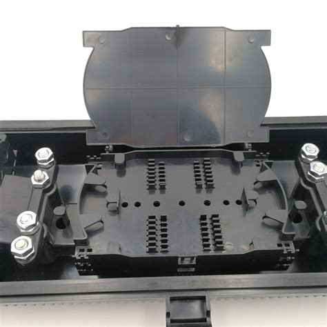 Fttx Closure 96f Splice Enclosure Horizontal Ip68 Optical Distribution