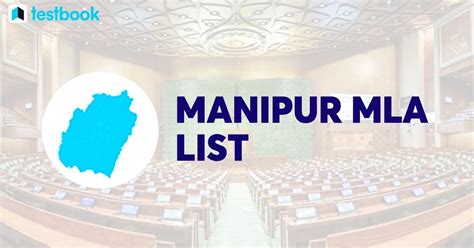 Manipur Mla List 2023 With Party Name And Constituency