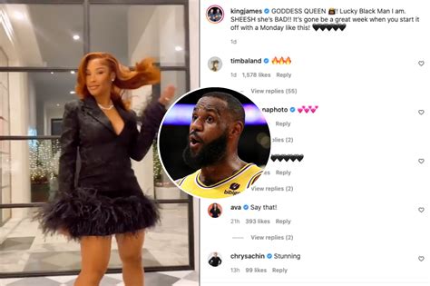 Lebron James Posts Instagram Video Of Wife Savannah In Black Dress