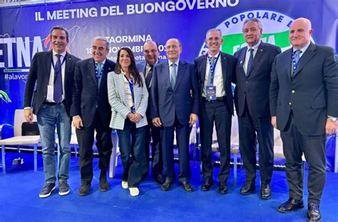 Forza Italia Caruso A Taormina Grande Prova Di Partecipazione E