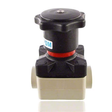 Pp Diaphragm Valve Threaded Female Ends Fpm Pp Pipe Systems