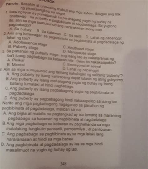 Ikaw Ngayon Ay Pumapasok Sa Panibagong Yugto Ng Buhay Natinatawag Na