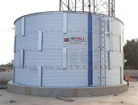 Zincalume Prefabricated Water Storage Tank At Rs 3 8 Litre Zinc