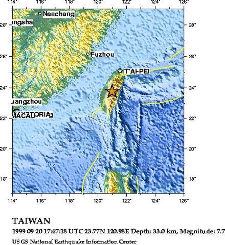 Map Taiwan Earthquake - Map London Tourist Attractions