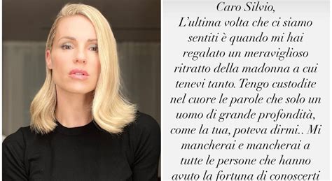 Berlusconi L Addio Di Michelle Hunziker Grazie Per Quel Tuo Ultimo