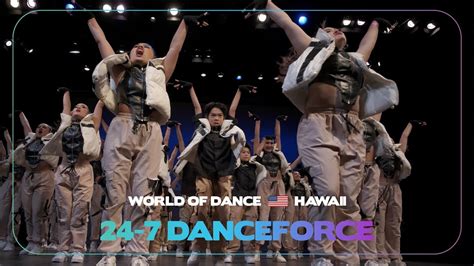 Seven Danceforce St Place Team Frontrow World Of Dance Hawaii