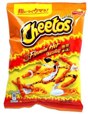 Chrupki Cheetos Flamin Hot Crunchy Chips 75g Japonia Frito Lay