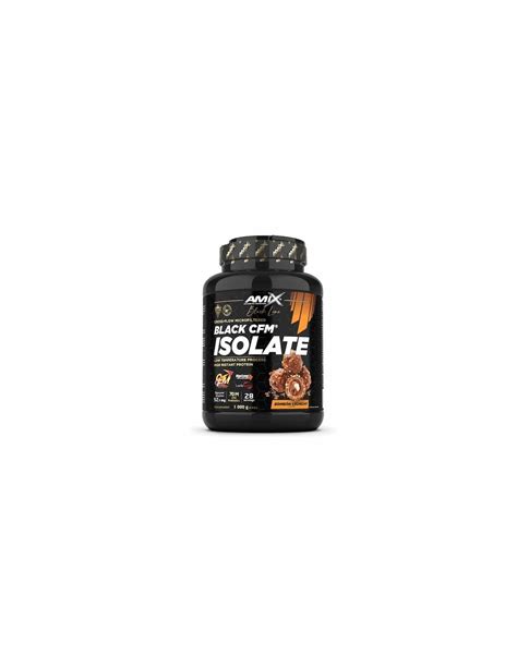 Proteina Black CFM Isolate Amix Nutrición deportiva